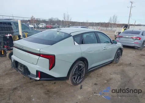 2025 Kia K4 Gt Line z USA, uszkodzony, nr VIN 3KPFW4DEXSE040554